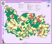 Карта функциональных зон поселения или городского округа в растровом формате